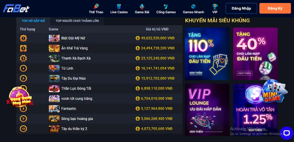 Các thể loại game 68gb